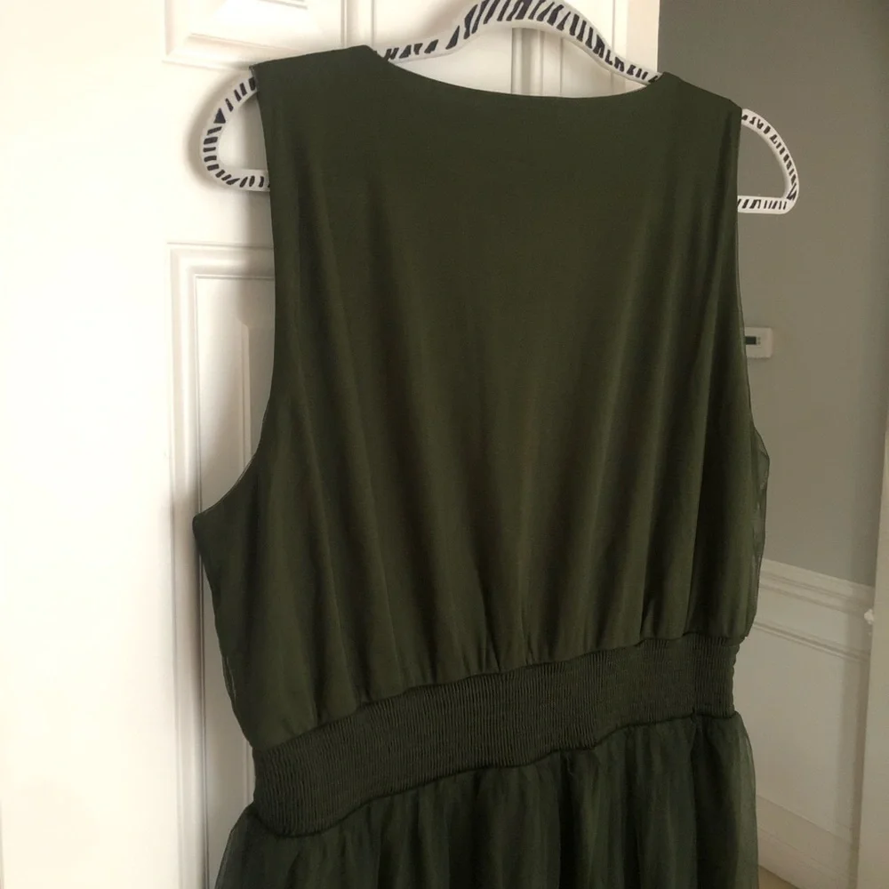 New w Tag: Baltic Born Kamila Tulle Maxi Dress. Size 2xl - Picture 9 of 13
